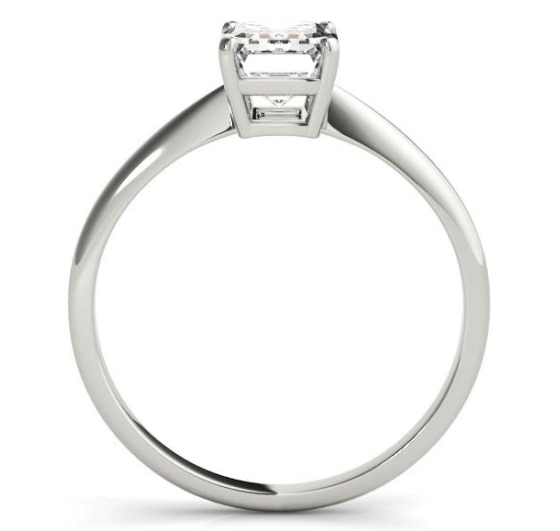 9ct white gold solitaire engagement online ring