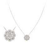 18kt White Gold Diamond Fashion Pendant (1.12 ctw)