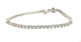 2 carat White Gold Diamond Tennis Bracelet