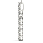 white gold diamond cross pendant