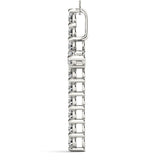 white gold diamond cross pendant