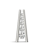white gold diamond journey pendant 