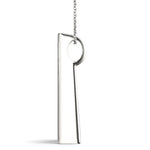 white gold diamond journey pendant 