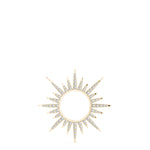 yellow gold diamond fashion pendant 