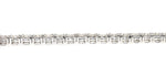 14kt white gold 4 carat diamond tennis bracelet