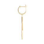 yellow gold diamond fashion drop earrings