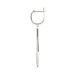 white gold diamond fashion drop earrings