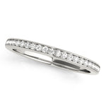 white gold channel set diamond wedding band 