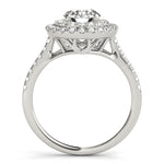 white gold double halo diamond engagement ring