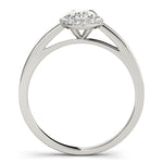 platinum oval halo engagement ring
