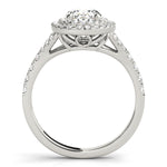 white gold double oval halo engagement ring 