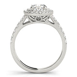white gold double oval halo engagement ring 
