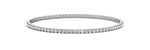 white gold diamond eternity bangle 