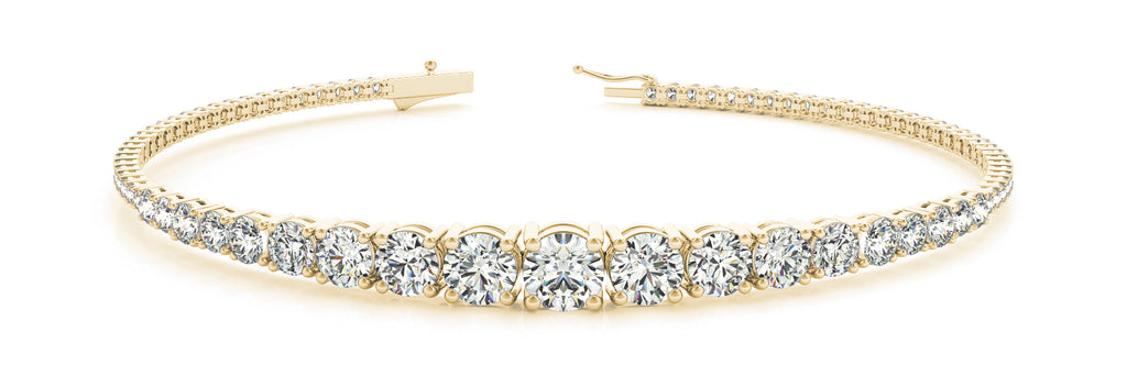 Graduated tennis bracelet online