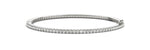 white gold diamond eternity bangle