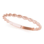 Twisted Stackable Rings