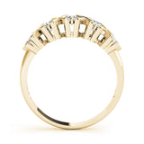 yellow gold fashion diamond wedding band