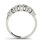 white gold fashion diamond wedding band