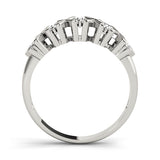 white gold fashion diamond wedding band