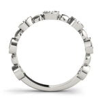 white gold stackable diamond ring