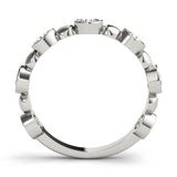 white gold stackable diamond ring