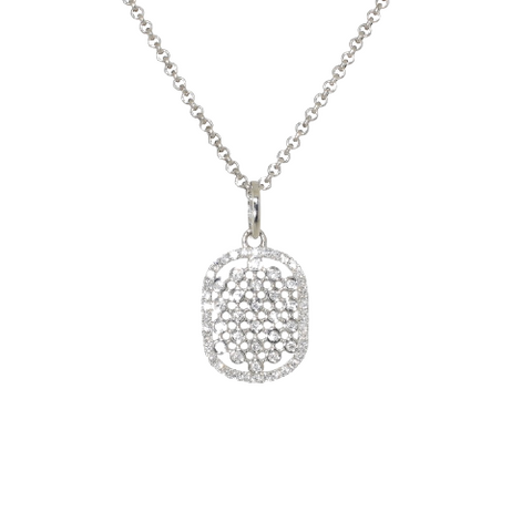 14kt White Gold Diamond Fashion Pendant (.31 ctw)