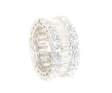 white gold diamond eternity band