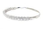 white gold diamond bangle
