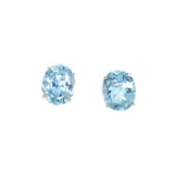 white gold blue topaz earrings