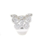 white gold diamond fashion ring