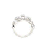 white gold diamond fashion ring