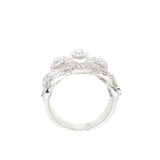 white gold diamond fashion ring