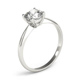 white gold cushion cut solitaire engagement ring