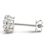 GIA Certified Round Diamond Stud Earrings