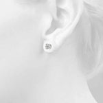 GIA Certified Round Diamond Stud Earrings