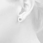 GIA Certified Round Diamond Stud Earrings