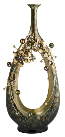 Large Virgo Orchid Decorative Vase