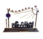 gary rosenthal sun over Jerusalem menorah