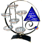 gary rosenthal hanging bowl seder plate