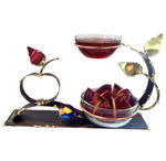 gary rosenthal apple and honey combo dish