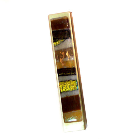 gary rosenthal brown mosaic kaballah mezuzah