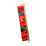 gary rosenthal red mosaic kaballah mezuzah