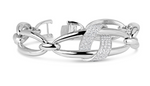 white gold diamond fashion bracelet
