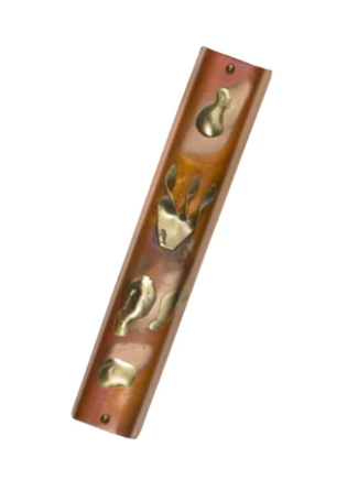 brass mezuzah