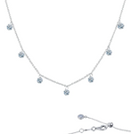 lafonn frameless raindrop necklace