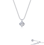 lafonn solitiare necklace