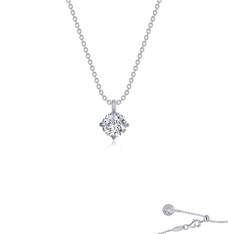 lafonn solitiare necklace