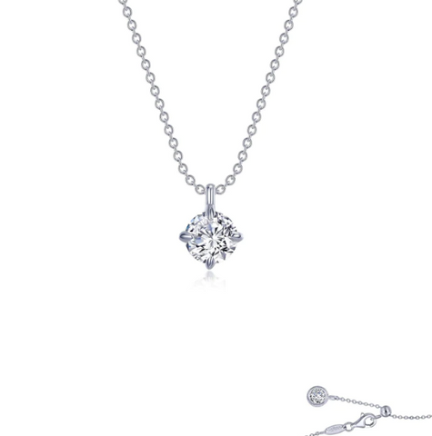 lafonn solitaire pendant