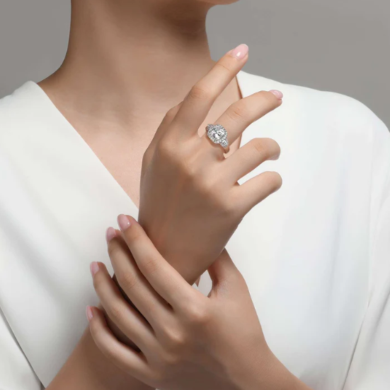 Lafonn Stunning Engagement Ring | Boca Raton, FL – Devon's Diamonds & Decor