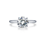 lafonn solitaire engagement ring